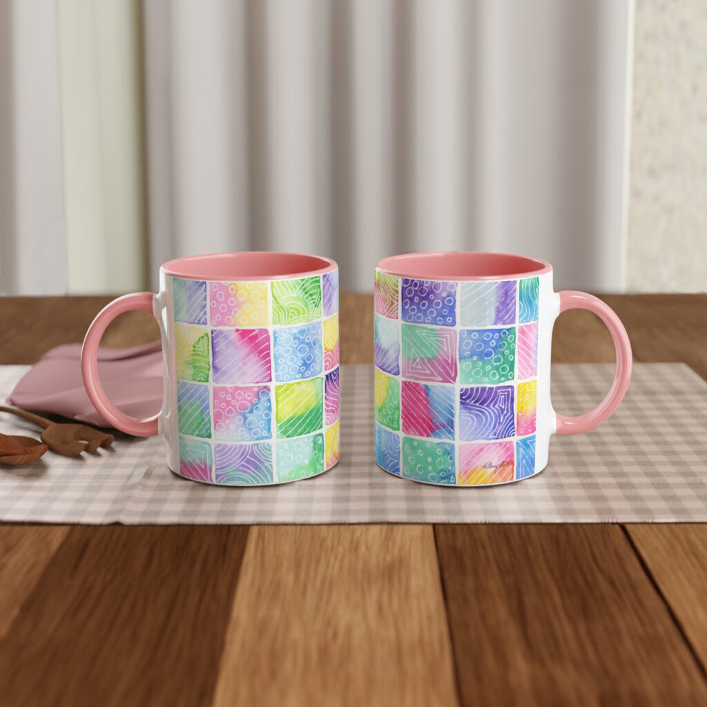 Rainbow Ombre Mugs Photo